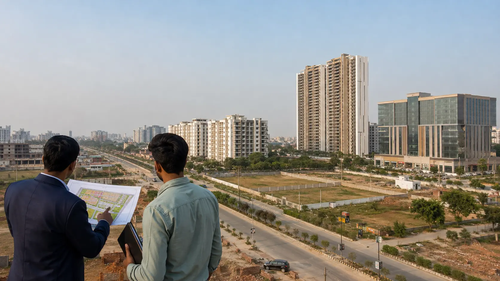 Different property options across various budgets in Lucknow.