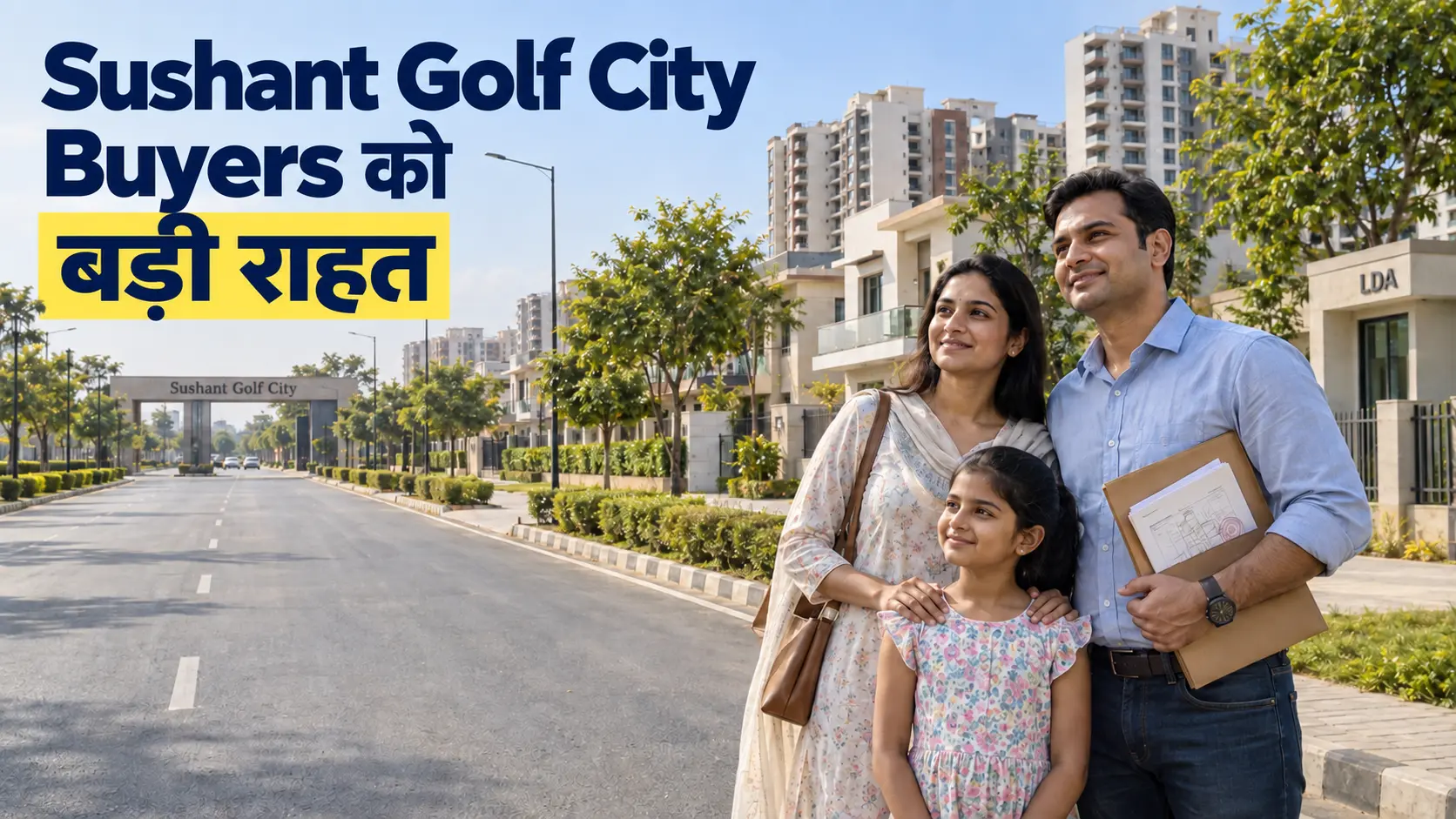 Sushant Golf City LDA Update